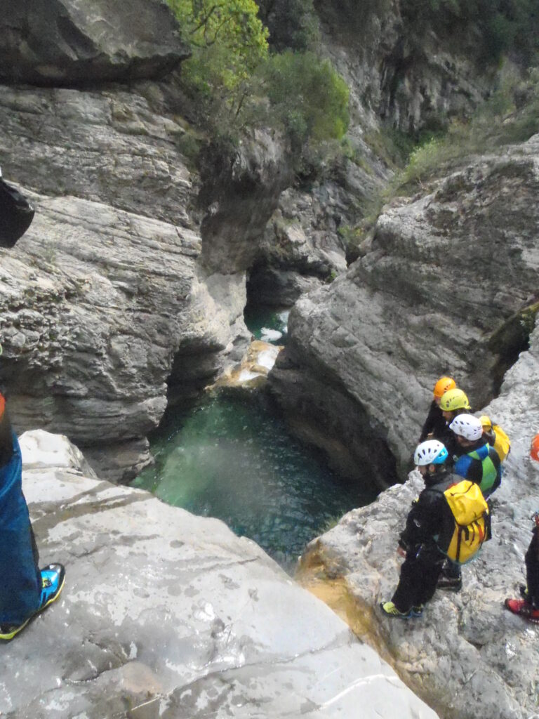 canyon, canyoning, valais,marecottes, martigny, salvan