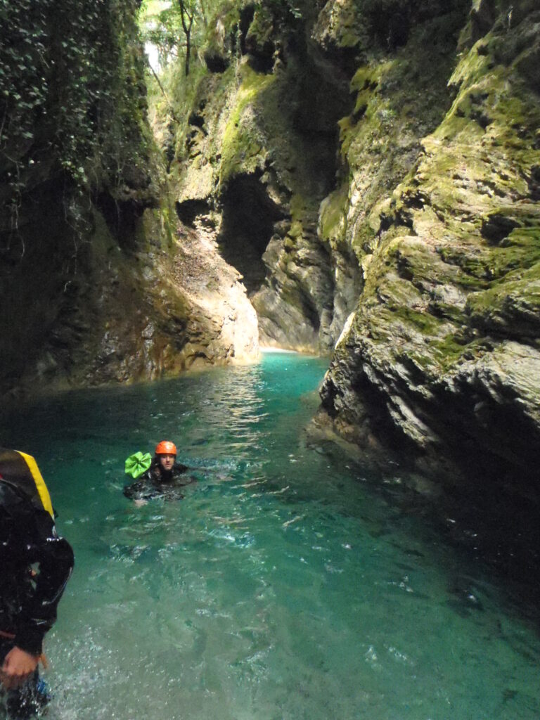 canyon, canyoning, valais,marecottes, martigny, salvan