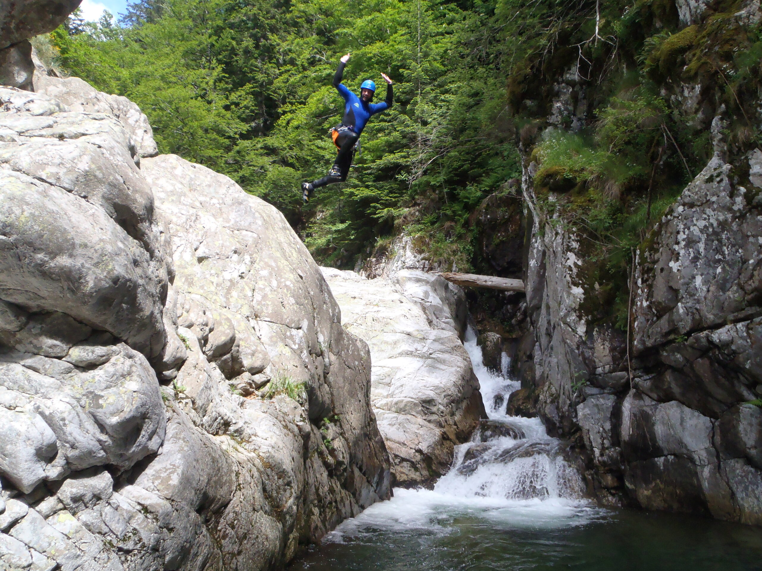 canyon, canyoning, valais,marecottes, martigny, salvan