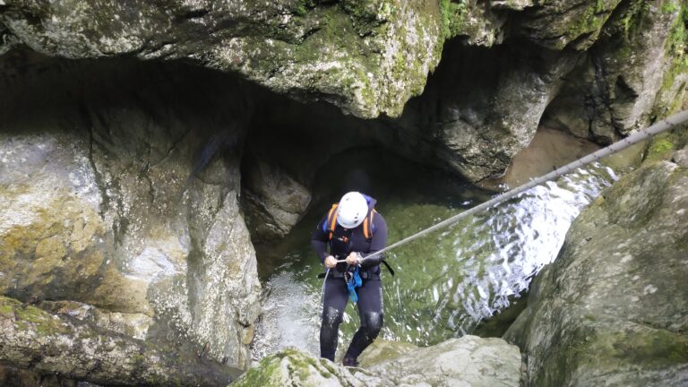 canyon, canyoning, valais,marecottes, martigny, salvan