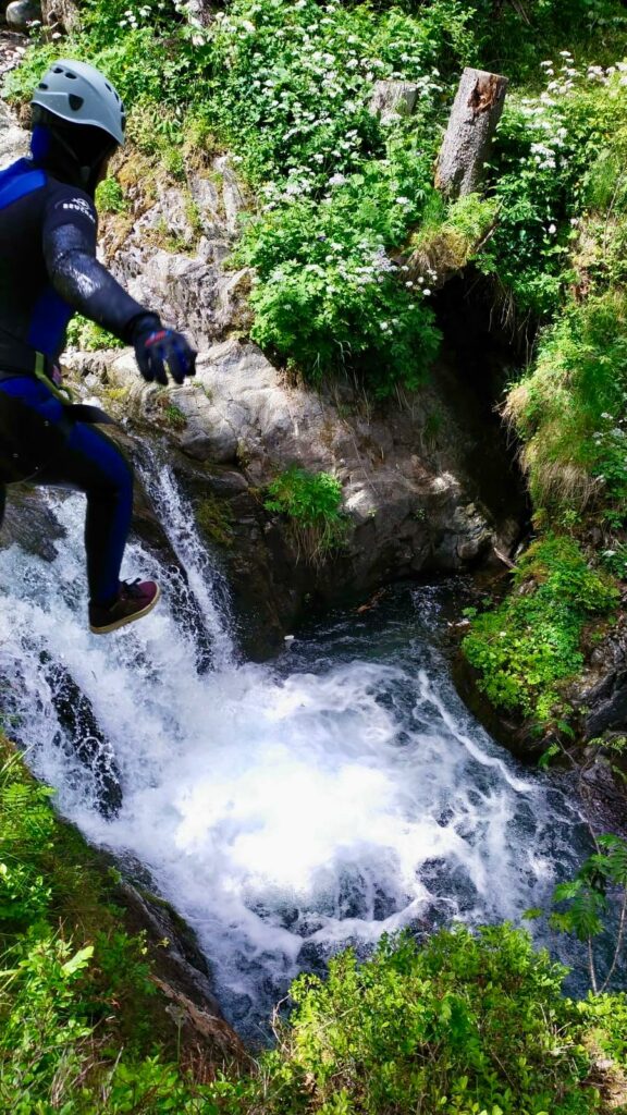 canyon, canyoning, valais,marecottes, martigny, salvan