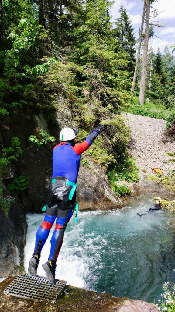 canyon, canyoning, valais,marecottes, martigny, salvan