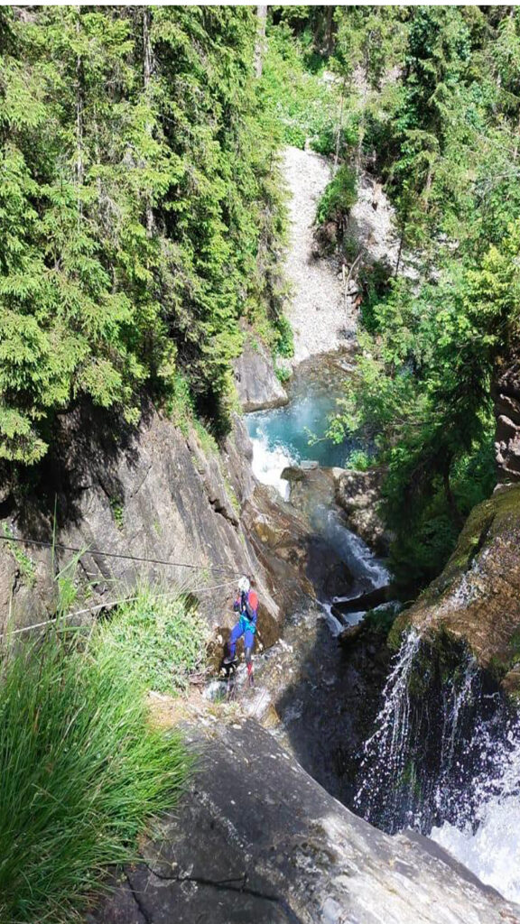 canyon, canyoning, valais,marecottes, martigny, salvan